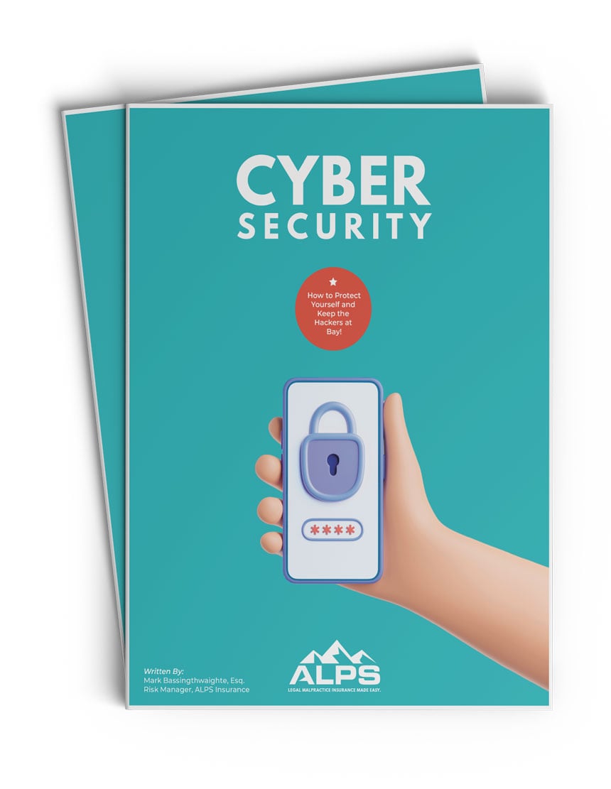 Alps Cybersecurity Guide For Law Firms